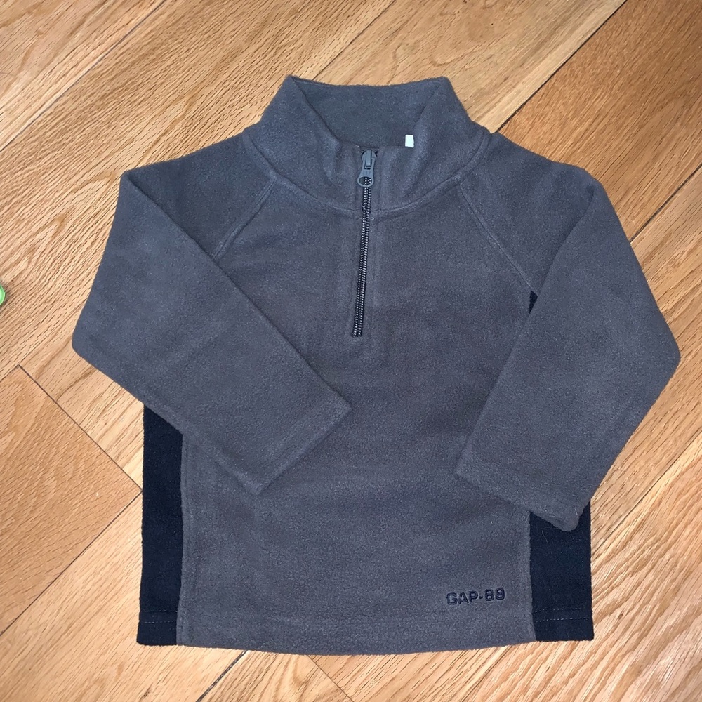 Baby Gap Grey Microfleece Sweatshirt
